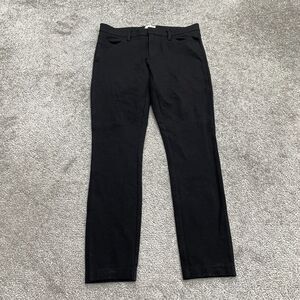 J. Crew The Gigi Jegging Ankle Pants Womens 00 Black Low Rise Pockets 26x24